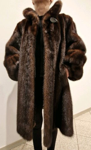 Cappotto vera pelliccia di - in,