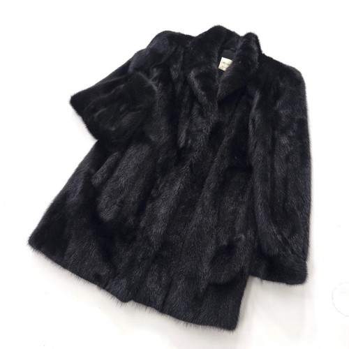 Minone russo visone nero mezzo - minone,