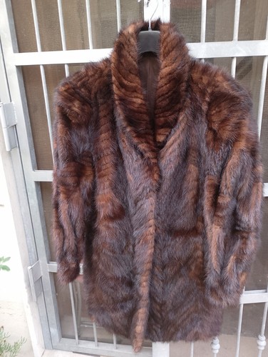 Pelliccia vera visone in - pelliccia,