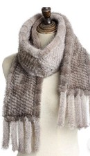 Sciarpa pelliccia 100% vero