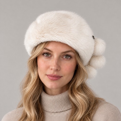 Cappello basco donna - in, vera