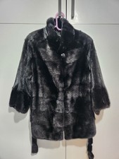 Cappotto pelliccia visone vera